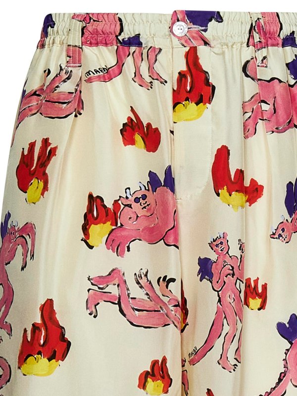 iKRIX Marni: Hosen Shorts - Shorts - Weiß