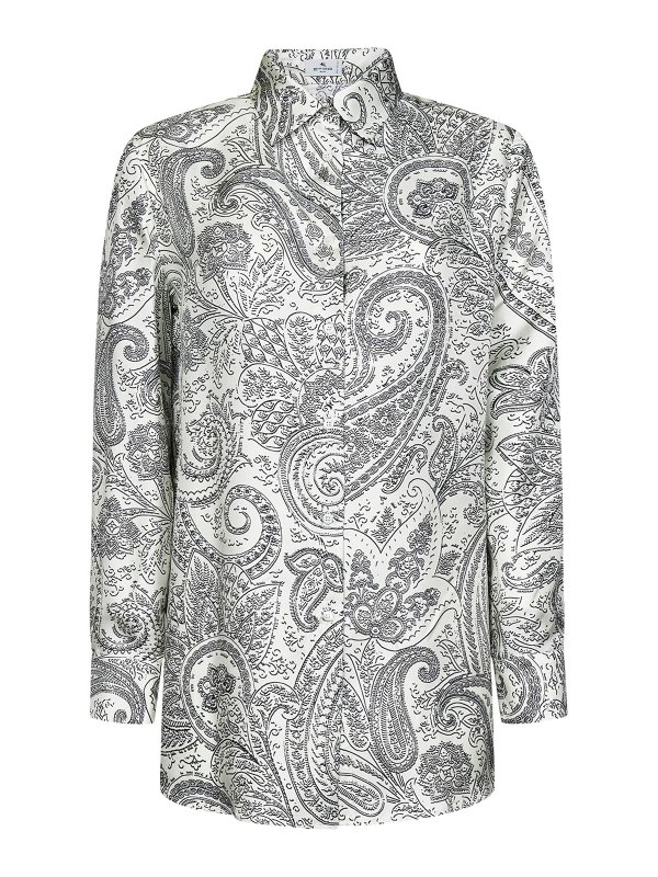 ETRO: シャツ - シャツ - グレー