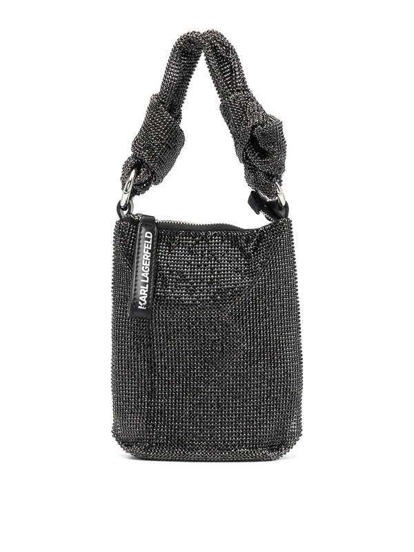 KARL LAGERFELD: Bucket bags - Knotted bucket bag