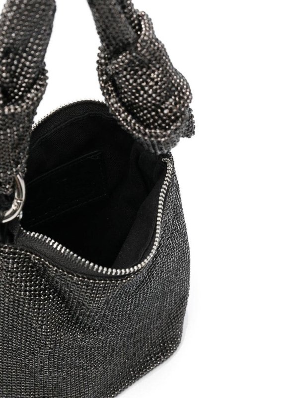 Knotted bucket bag shop online: KARL LAGERFELD
