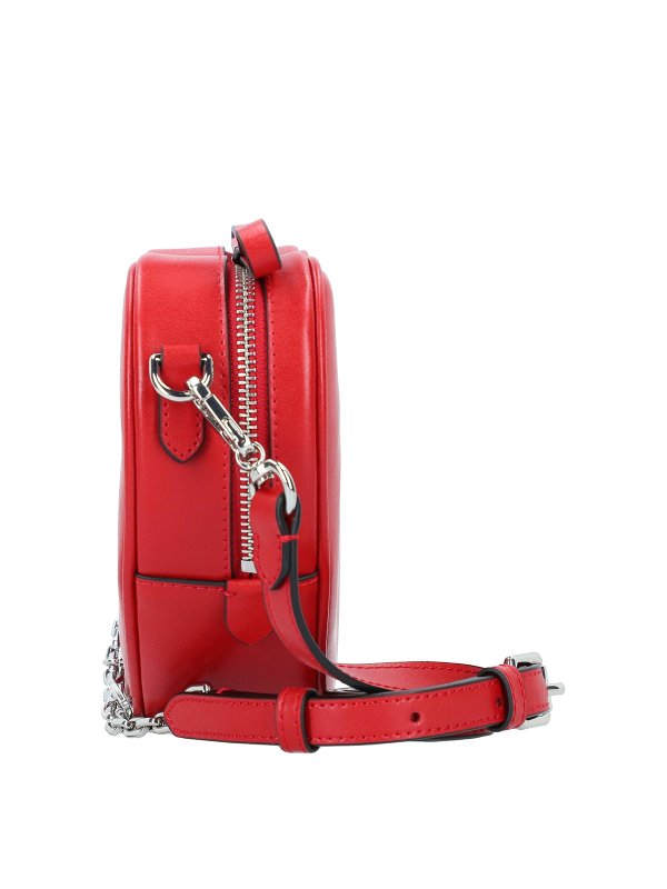 クロスボディバッグ - 赤 shop online: KARL LAGERFELD