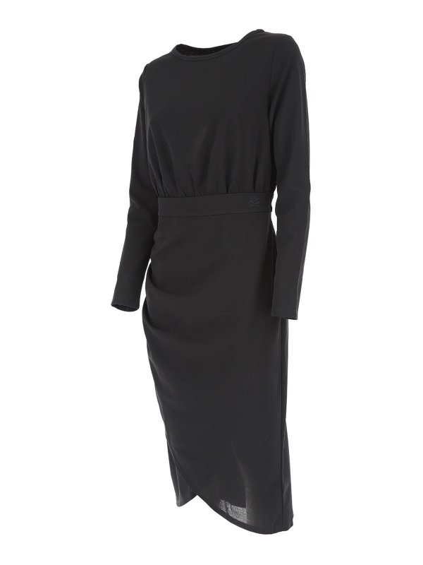 iKRIX KARL LAGERFELD: ニーレングスドレス - 膝丈ドレス - 黒