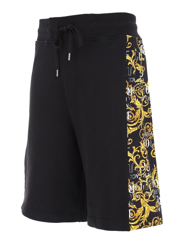 iKRIX Versace Jeans Couture: トラウザーショーツ - ショートパンツ - 黒