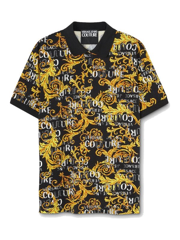 Versace Jeans Couture: polo shirts - Baroque polo