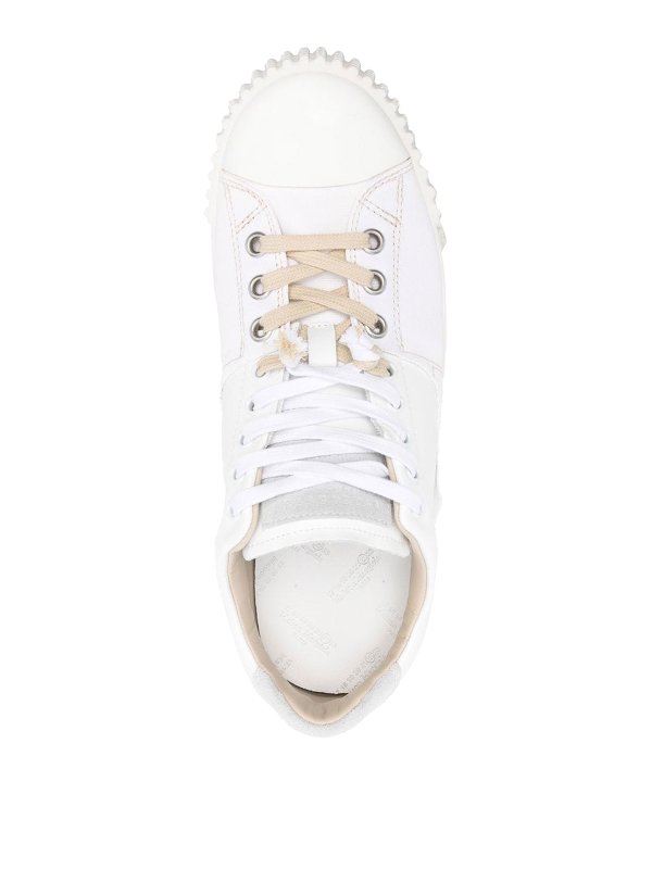 Sneakers basse stringate con occhiello shop online: Maison Margiela