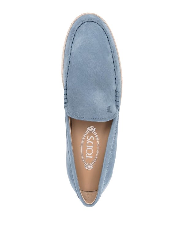 Suede and Leather loafers shop online: TOD