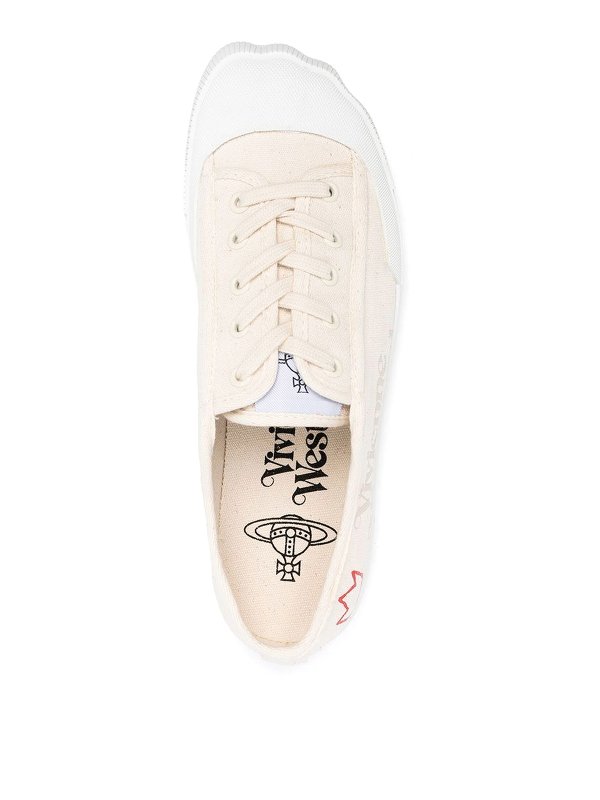 Sneakers con stampa del logo shop online: VIVIENNE WESTWOOD