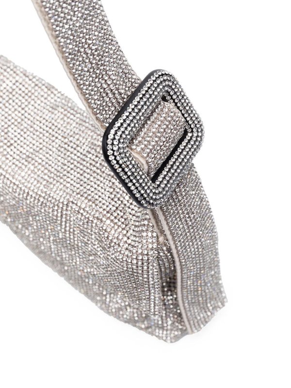 iKRIX BENEDETTA BRUZZICHES: ショルダーバッグ - ショルダーバッグ - 銀