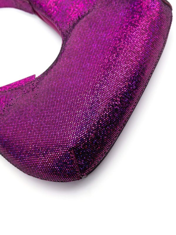 iKRIX BY FAR: shoulder bags - Glitter-detail shoulder bag