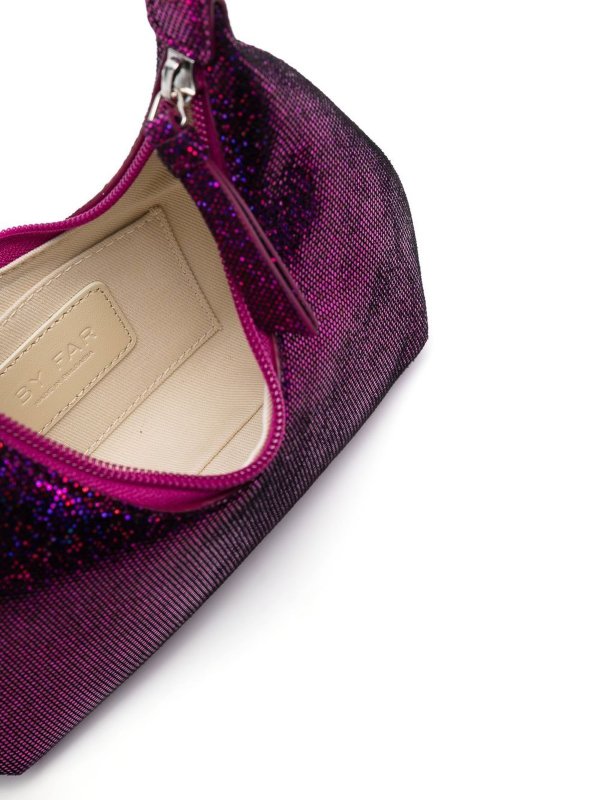 Glitter-detail shoulder bag shop online: BY FAR