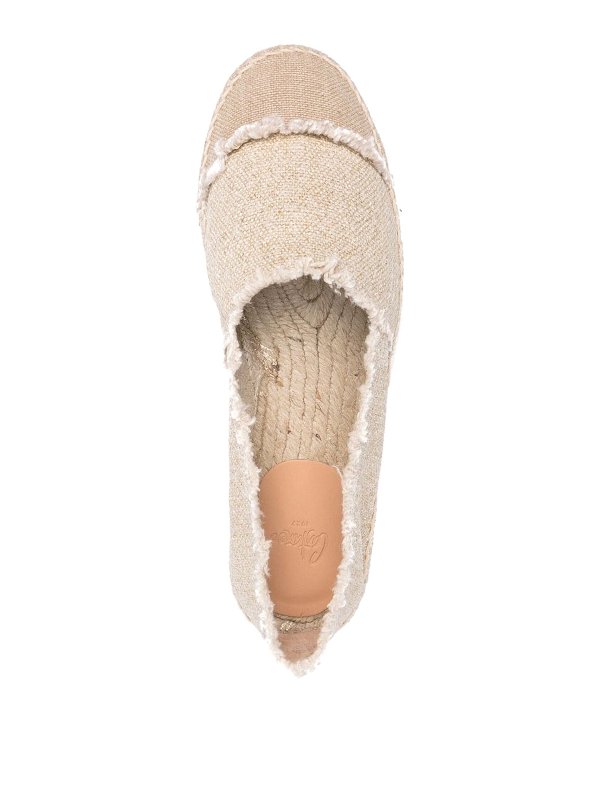 Espadrilles - Gold shop online: CASTANER