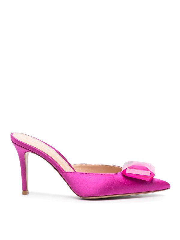 Gianvito Rossi: ミュール - ミュール - フクシア