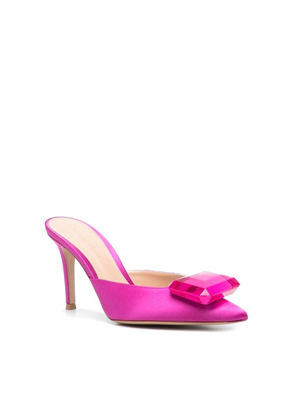 Gianvito Rossi: ミュール online - ミュール - フクシア