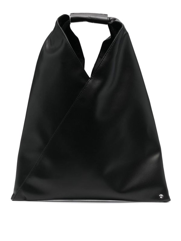 MM6 MAISON MARGIELA: shoulder bags - Triangle small graphic-print tote