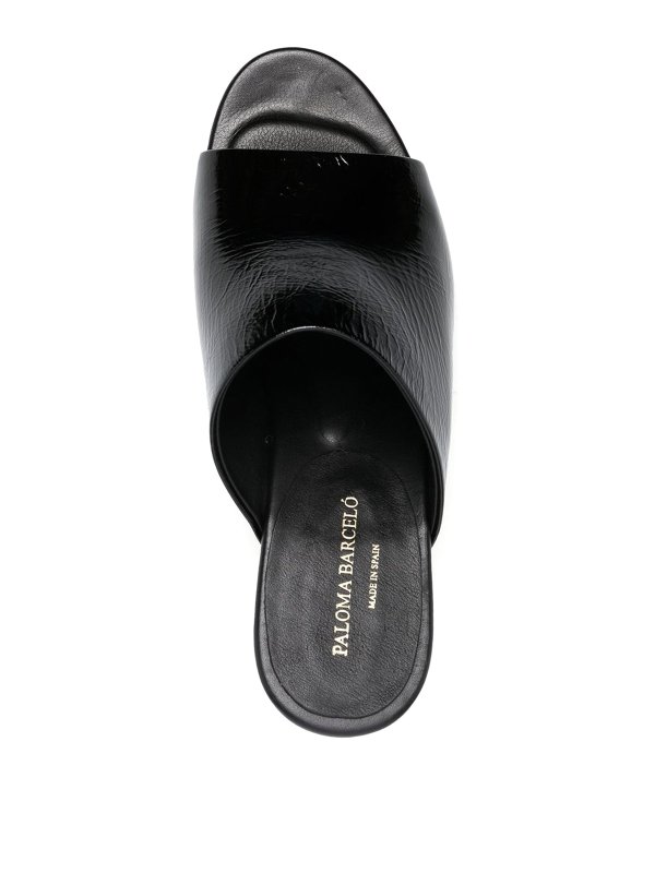 Sculpted heeled sandals with band shop online: Paloma Barcelò