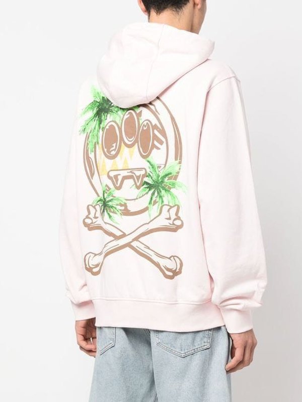 Felpa con cappuccio con coulisse shop online: BARROW