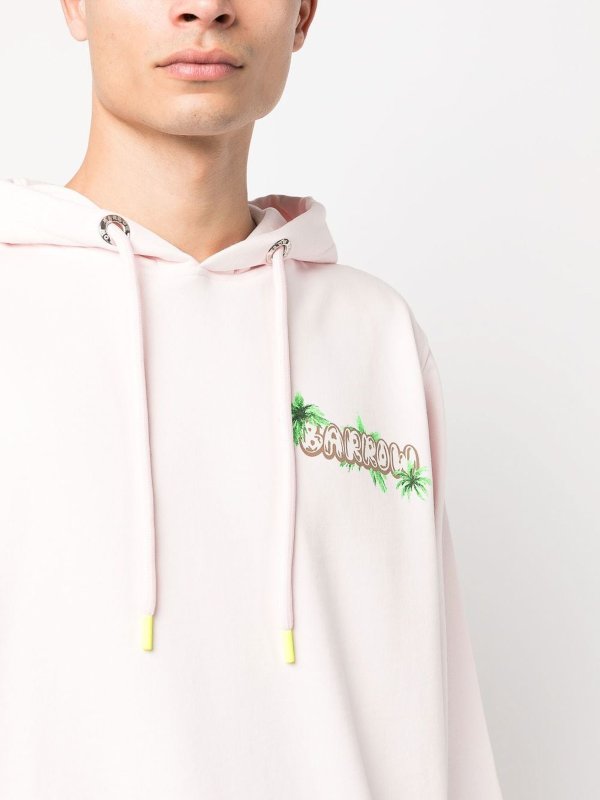 BARROW buy online Felpa con cappuccio con coulisse