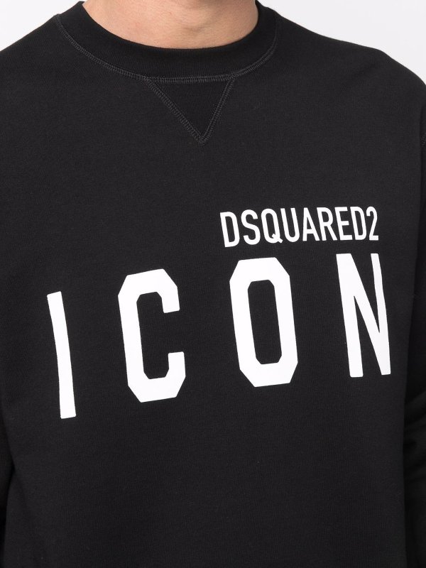 DSQUARED2 buy online Felpa con logo in cotone