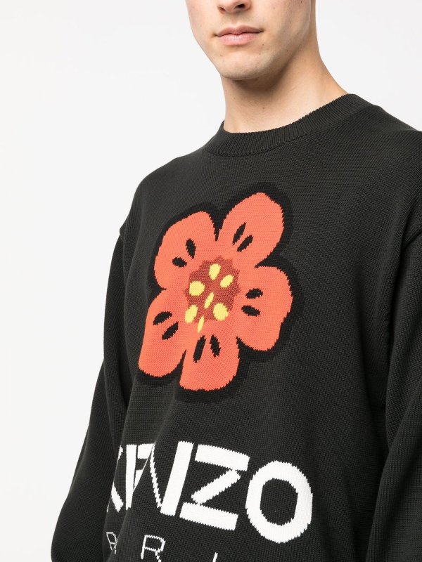 KENZO buy online Rundhalspullover - Schwarz