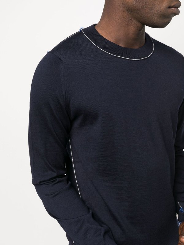 Maison Margiela buy online Pull Col Rond - Bleu