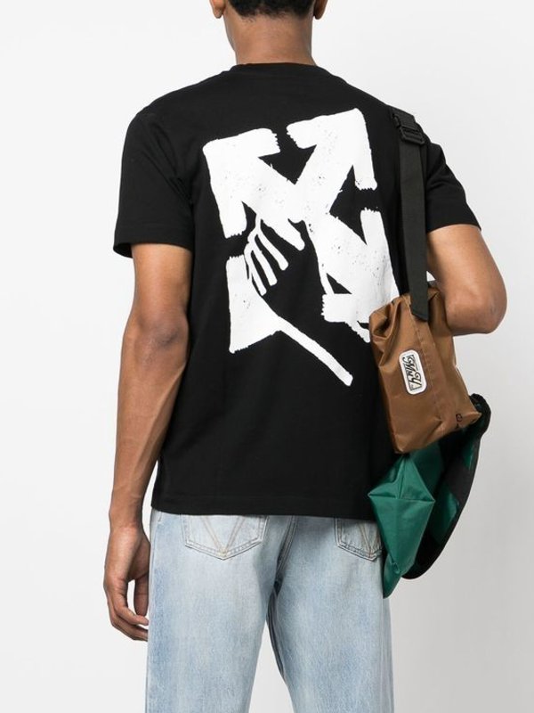 Logo printed Tee shop online: OFF-WHITE