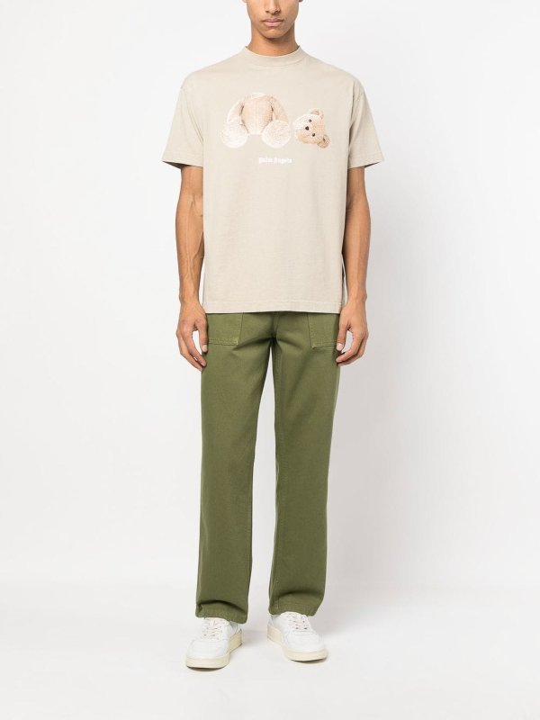 Palm Angels: t-shirts online - Teddy bear Tee