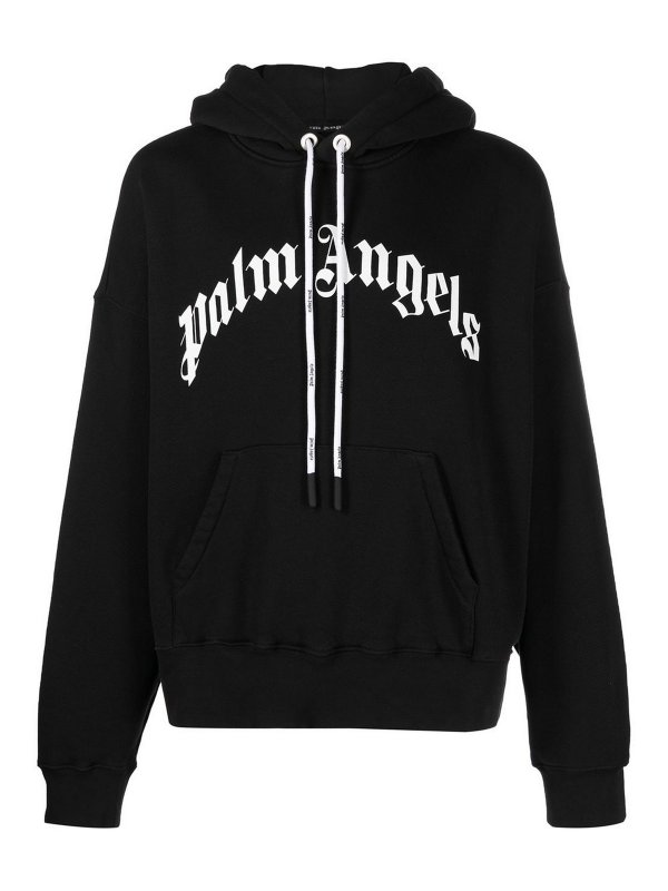 Palm Angels: Sudaderas y suéteres - Sudadera - Negro