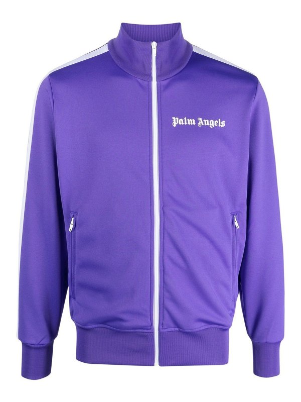 Palm Angels: Sweatshirts und Pullover - Sweatshirt - Lila