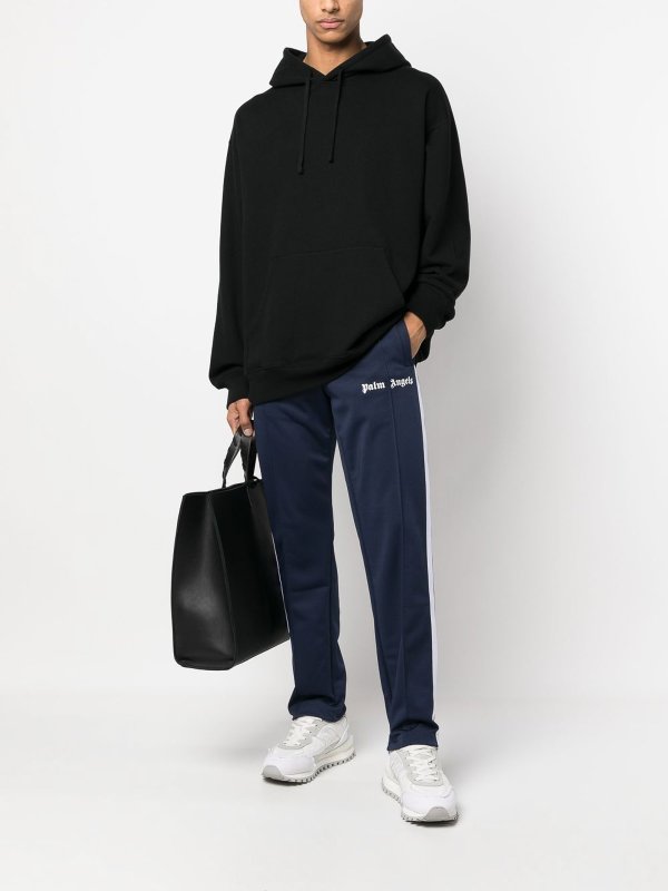 Palm Angels: tracksuit bottoms online - Side striped detailed trousers