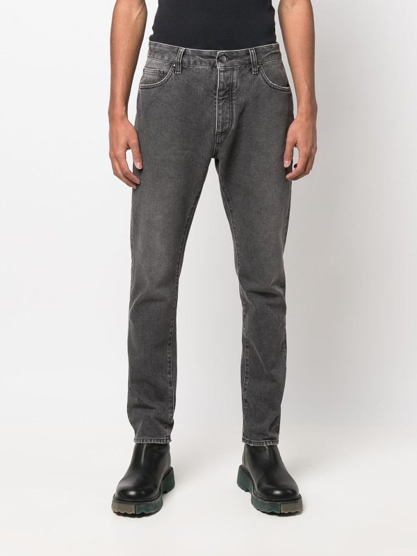 iKRIX Palm Angels: Jeans Rectos - Vaqueros Rectos - Negro