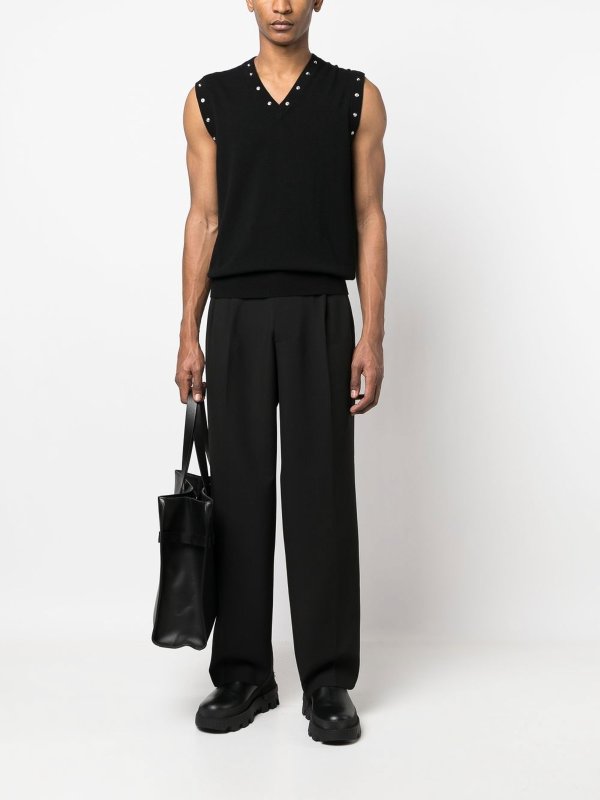 VERSACE: Gilets tricot online - Gilet - Noir