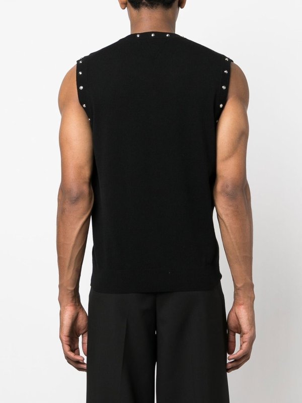 Gilet - Noir shop online: VERSACE