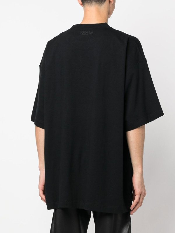 Cotton Tee shop online: VETEMENTS