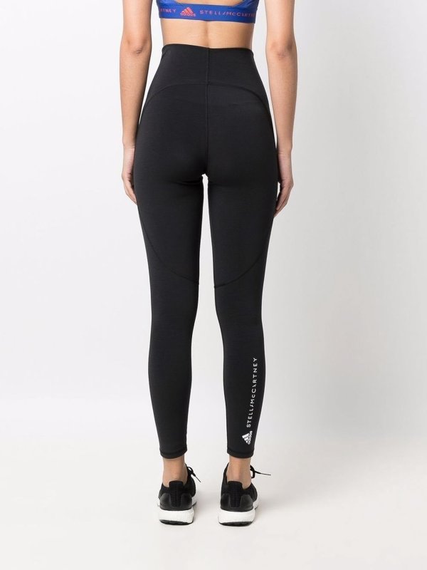 Logo print leggings shop online: ADIDAS BY STELLA MCCARTNEY