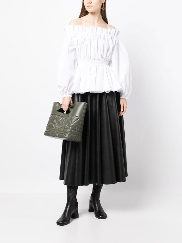 ALEXANDER MCQUEEN: blouses online - Bardot blouse