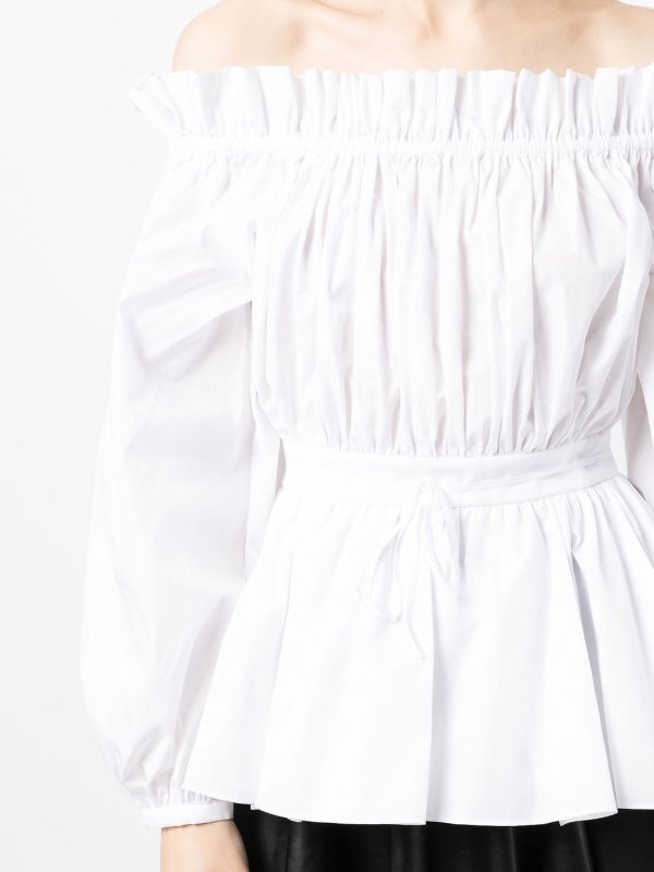 ALEXANDER MCQUEEN buy online Bardot blouse