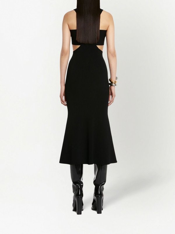 Vestido Midi - Negro shop online: ALEXANDER MCQUEEN