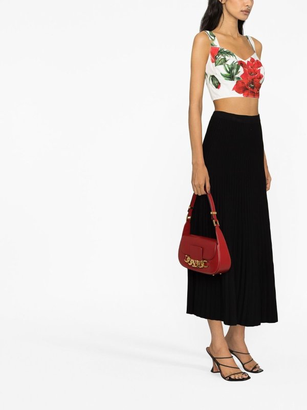 DOLCE & GABBANA: Top e canotte online - Blusa con top a corsetto