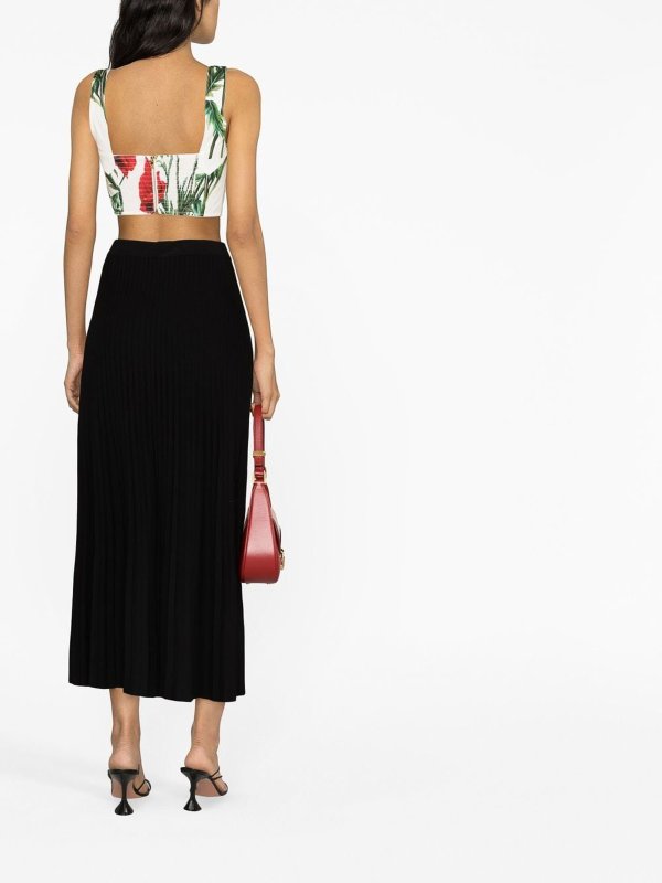 Blusa con top a corsetto shop online: DOLCE & GABBANA