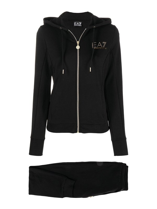 EA7 Emporio Armani: スウェット＆セーター - スウェットシャツ/セーター - 黒