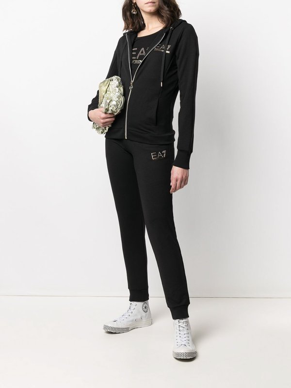 EA7 Emporio Armani: スウェット＆セーター online - スウェットシャツ/セーター - 黒