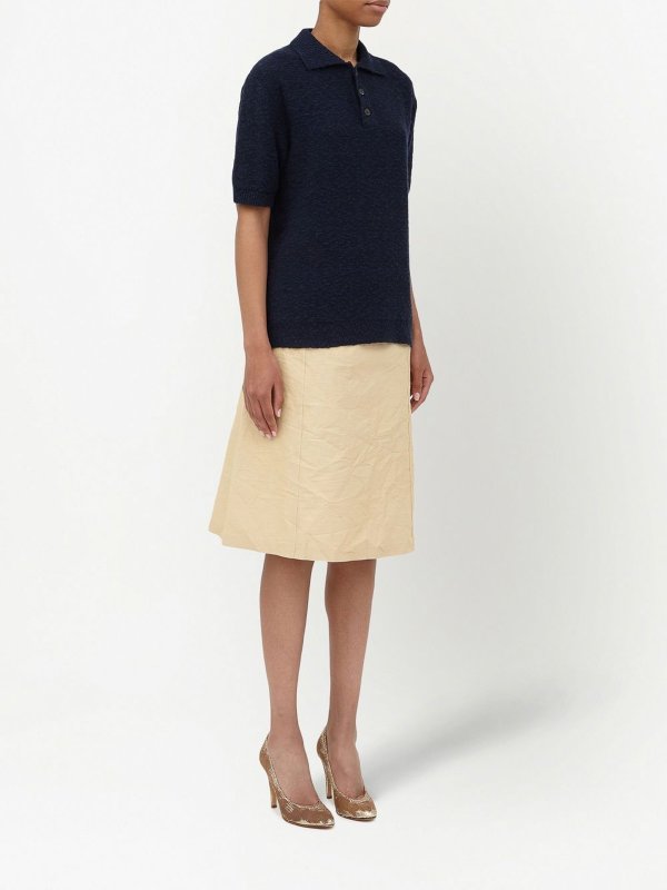 Maison Margiela: ポロシャツ online - ポロシャツ - ブルー