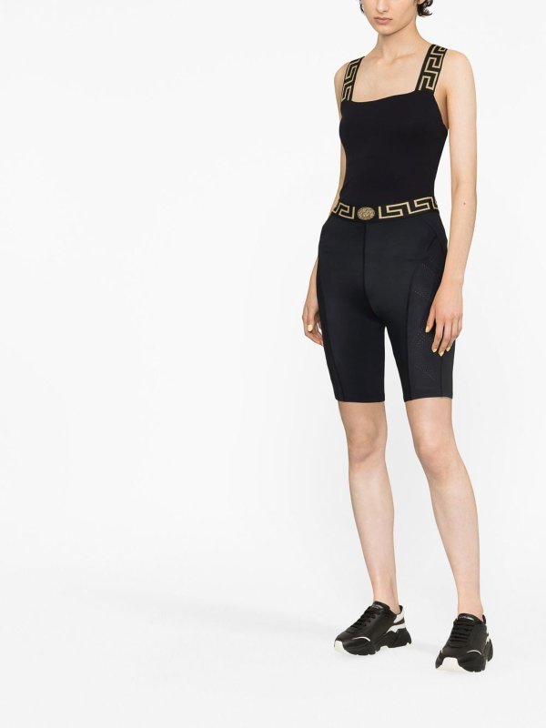 VERSACE: Tops y camisetas sin mangas online - Top - Negro