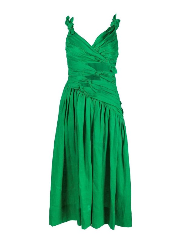 ZIMMERMANN: maxi dresses - Bow detailed dress