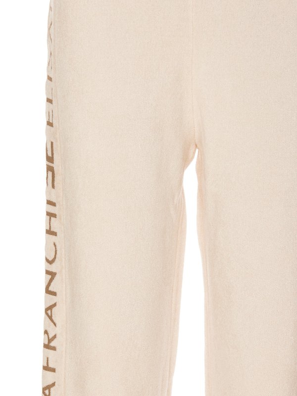 トラックスーツ ボトムス - 白 shop online: ELISABETTA FRANCHI