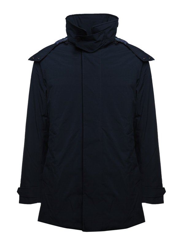 Save The Duck: ダウン・ハイテクジャケット - ダウンジャケット - ブルー