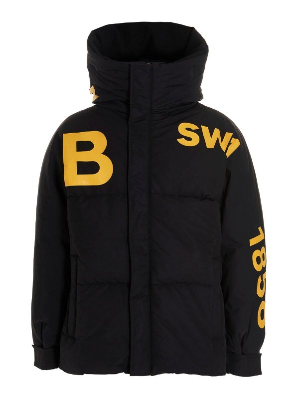 BURBERRY: Kurze Daunenjacken - Daunenjacke - Schwarz