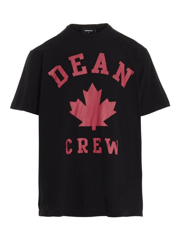 Dsquared2 Foglia T-shirt - Black - Men | S74GD0713S21600900