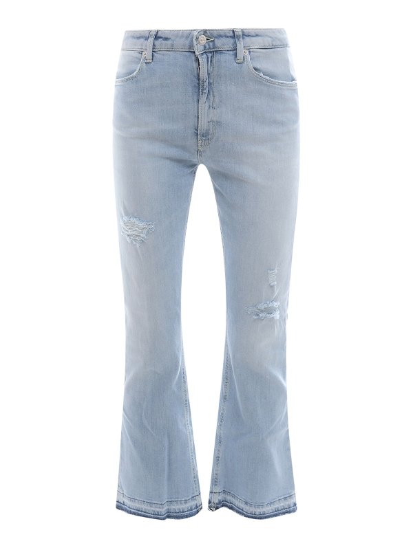 DONDUP: flared jeans - Denim jeans