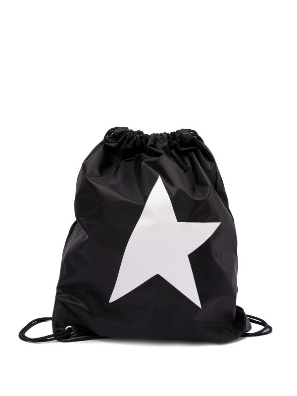 GOLDEN GOOSE: backpacks - Nylon drawstring backpack